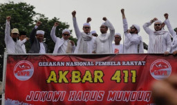 Aksi 411 Tuntut Jokowi Mundur, Ini Alasannya