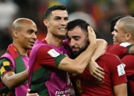Bruno Fernandes Brace, Portugal Lolos ke 16 Besar
