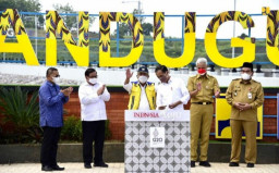 Bendungan Randugunting, Diresmikan Awal Tahun