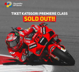 Sehari, Tiket VIP GP Mandalika Seharga Rp 15 Juta Sold Out