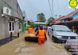 Enam Orang Tewas Akibat Bencana Hidrometeorologi Basah di Kota Jayapura