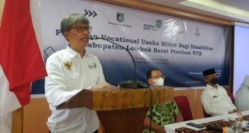 Digelar Pelatihan Vocational bagi Penyandang Disabilitas di NTB