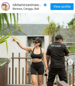 Jadi Tersangka, Nikita Mirzani malah Keluyuran di Bali