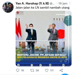 Jokowi Kunker ke 3 Negara, Demokrat: Jalan-Jalan sambil Nambah Utang