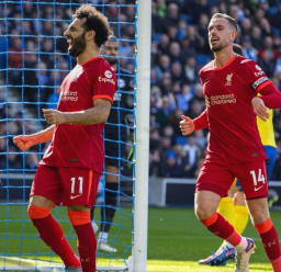 Cukur Habis Brighton, Peluang Liverpool Juara Makin Terbuka