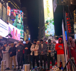 Muslim AS Traweh di Times Square