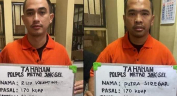 Putra Siregar dan Rico Valentino Ditahan