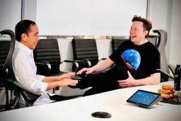 Dari Washington, Jokowi Meluncur ke Texas Temui Elon Musk