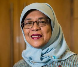 Presiden Singapura Halimah  Jacob Kena Covid
