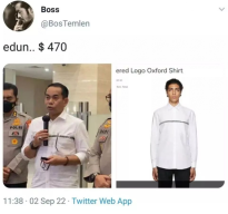 Harga Satu Baju Dirtipidum Lebih Mahal dari UMR Jakarta