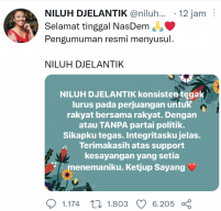 Partainya Capreskan Anies, Kader Nasdem Ini Langsung Nyatakan Mundur