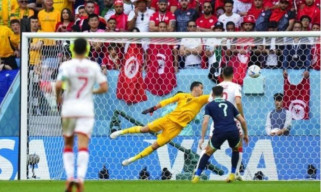 Kalahkan Tunisia, Australia Masih Bisa Lolos