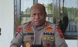 Rumah Dinas Kapolda Papua Dilalap Api