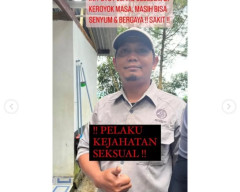 Ini Wajah Pria yang Hobi Memotret Pantat Wanita di Taman Gunung Halimun Salak