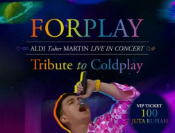 Bikin Heboh lagi, Aldi Taher Gelar Konser Forplay