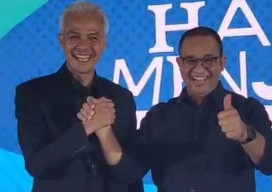 Anies dan Ganjar Pamer Keakraban, Keduanya ternyata Berteman sejak Mahasiswa