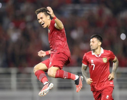 Timnas Indonesia Gunduli Turkmenistan 2-0