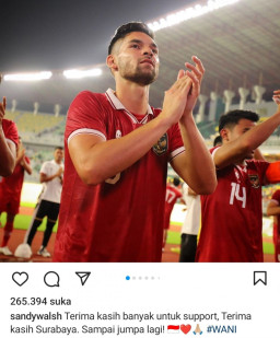 Sandy Walsh Kasih Kode Gabung Persebaya?