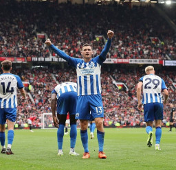 Brighton Permalukan Manchester United di Old Trafford