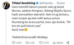 Sindir Kaesang Jadi  Ketum PSI, Tifatul Sembiring: Kek Milih Ketua Arisan