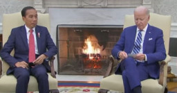 Jokowi Desak Biden Hentikan Agresi Israel di Gaza