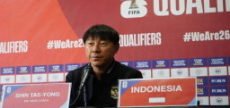 Shin Tae-yong Optimis Anak Asuhnya   Lolos ke Putaran Ketiga Kualifikasi Piala Dunia 2026