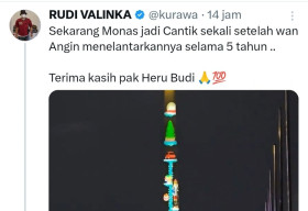 Bahas Monas untuk Kritik Anies, Rudi Valinka Diingatkan Kiky Saputri