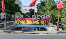 Muncul Spanduk #SoloBukanGibran, Ini Tanggapan Gibran