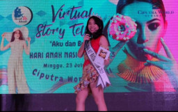 Puteri Anak Batik RU Jatim Turut Berbagi Kebahagian di Hari Anak Nasional 2023