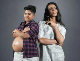 Pasangan Transgender Ini segera Punya Anak Kandung