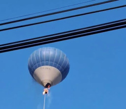 Balon Udara Terbakar, Pasutri Tewas karena Melompat Keluar Hindari Api