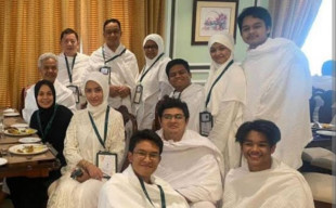 Bertemu Ganjar di Mina, Anies: Tak Ada Pembahasan Politik