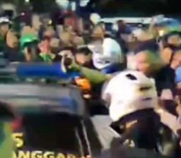 Bikin Konten Tegur Pengendara Lawan Arah,  Content Creator Nyaris Dimassa