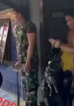 Terganggu Lomba, Pria Diduga Oknum TNI Ngamuk sambil Hunuskan Pedang