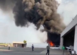 Pesawat Gagal Lepas Landas, Dua Orang Tewas