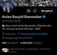 Dukung Palestina, Anies Pasang Emoticon Buah Semangka