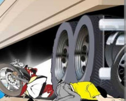 Dilindas Tronton, Bapak dan Anak Meninggal