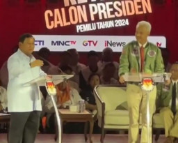 Ganjar Beri Skor 5 untuk Prabowo