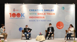 Perayaan 100.000 Operasi Sumbing Gratis oleh Smile Train Indonesia