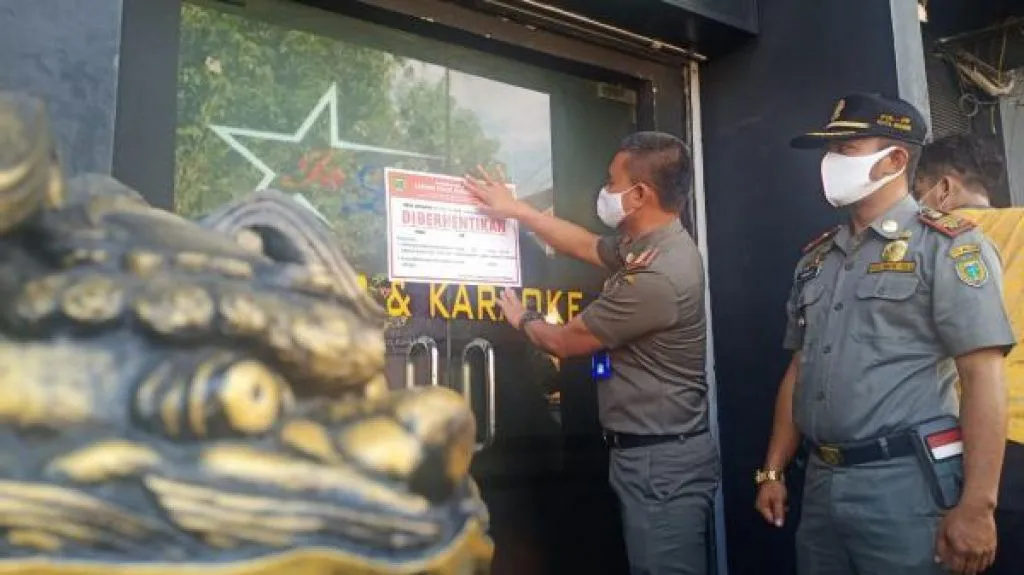 Akhirnya, Pemkot Madiun Segel In Lounge Karaoke