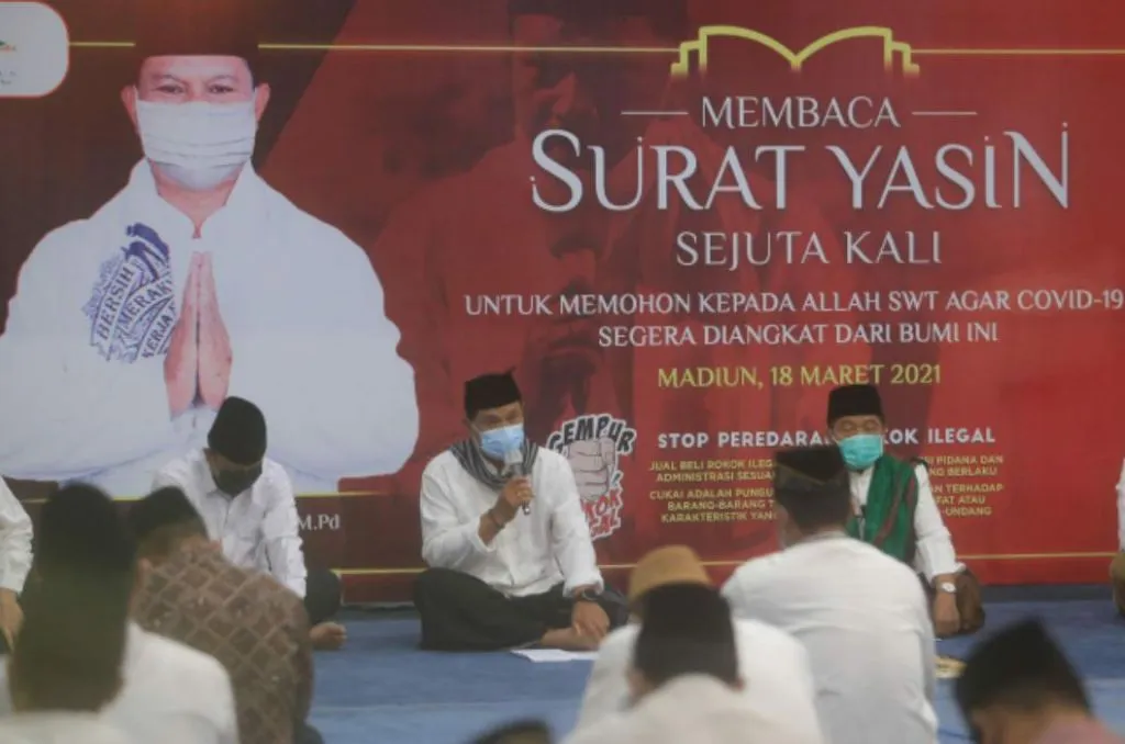 Walikota Madiun Ajak Masyarakat Baca Surat Yasin Sejuta Kali, Berharap Corona Pergi