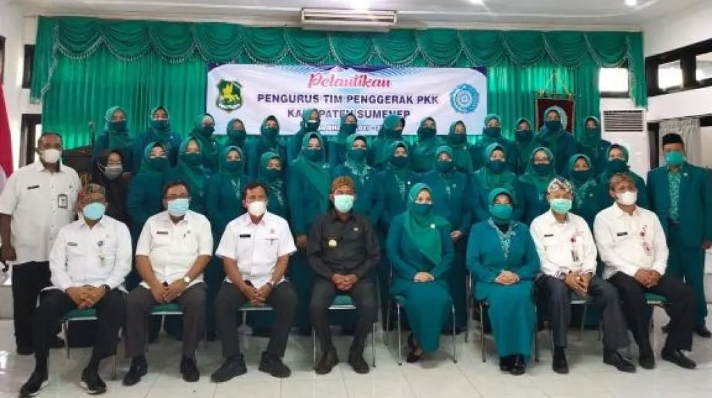 Resmi Dilantik, TP PKK Sumenep Fokus Tangani Covid dan Pulihkan Ekonomi