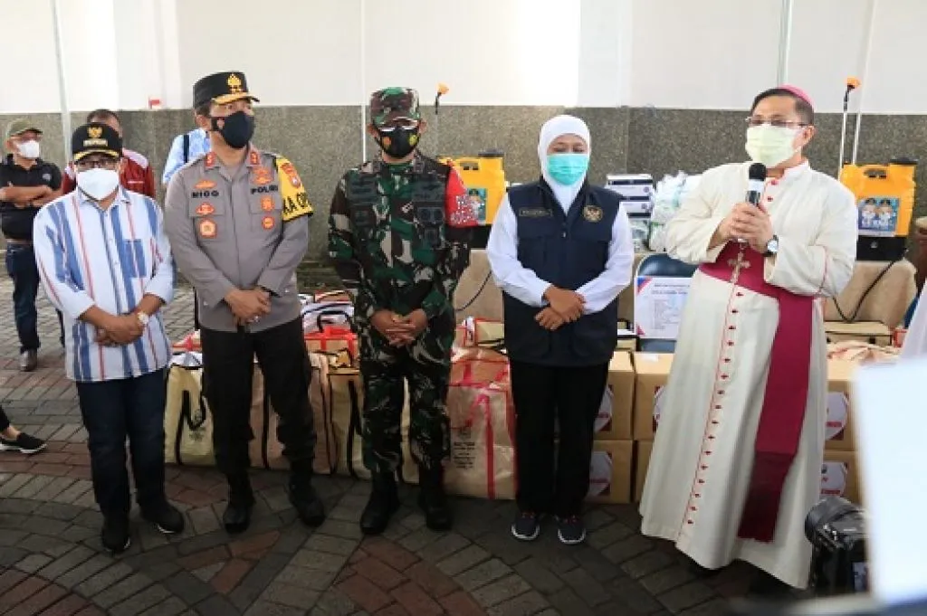 Pastikan Aman, Forkopimda Jatim Tinjau Gereja di Malang