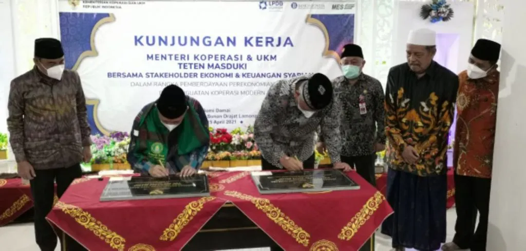 BI Resmikan DC KSBP Jatim di Pesantren Lamongan