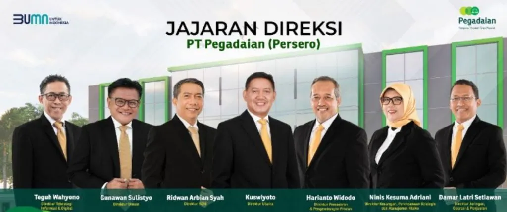 Menteri BUMN Angkat Ridwan Arbian Syah Sebagai Direktur SDM Pegadaian