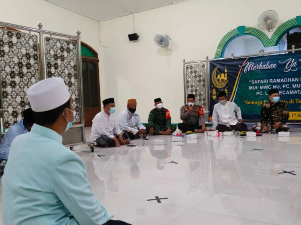 Jaga Kondusifitas Kamtibmas Krian, melalui Safari Ramadhan