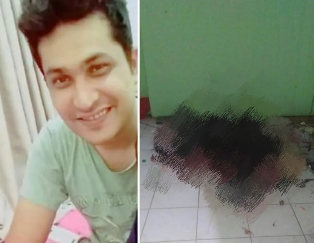 Terekam CCTV, Suami di Bekasi Melarikan Diri Usai Bunuh Istri