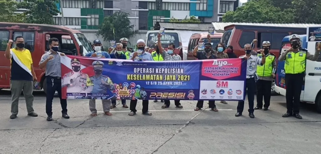 Polsek Bantar Gebang Bersama 3 Pilar Gelar Operasi Yustisi 2021