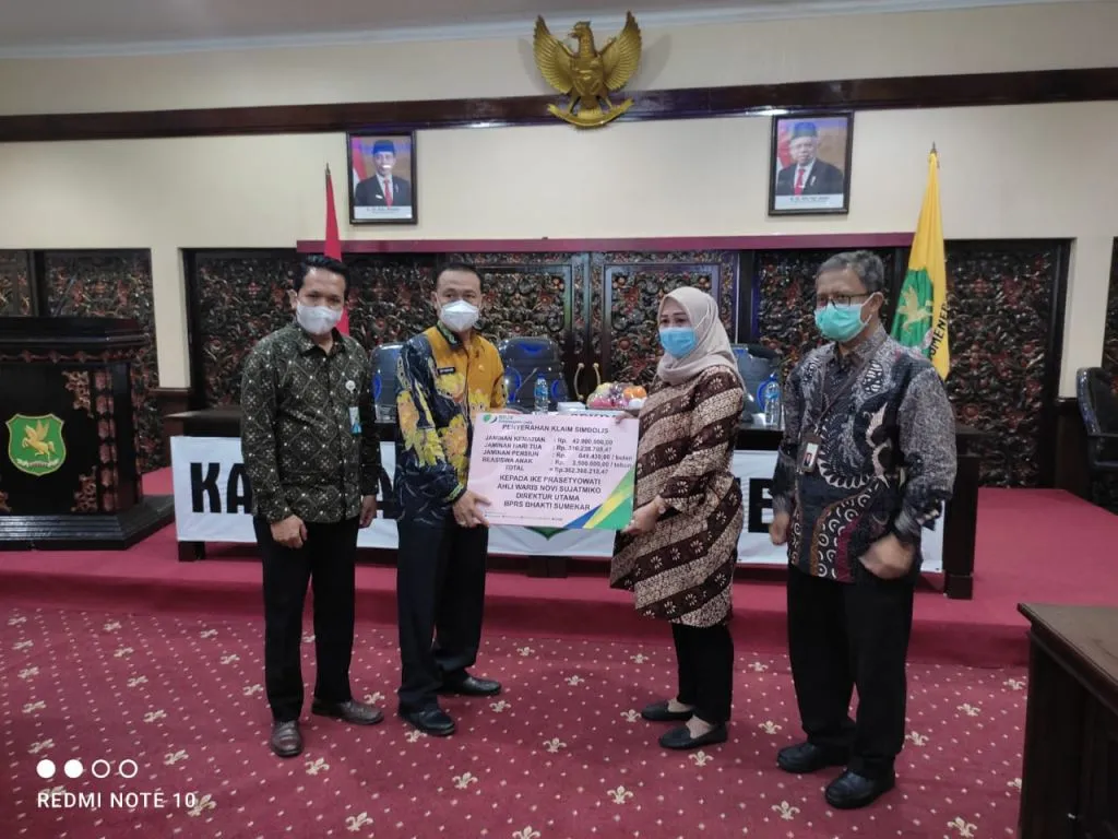 Sekda Sumenep Arahkan Non ASN Daftar BPJAMSOSTEK