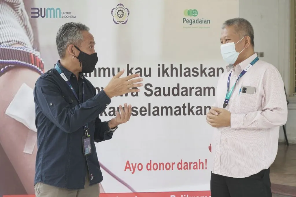 Donor Darah ke PMI, Pegadaian Targetkan 150 Kantong Darah